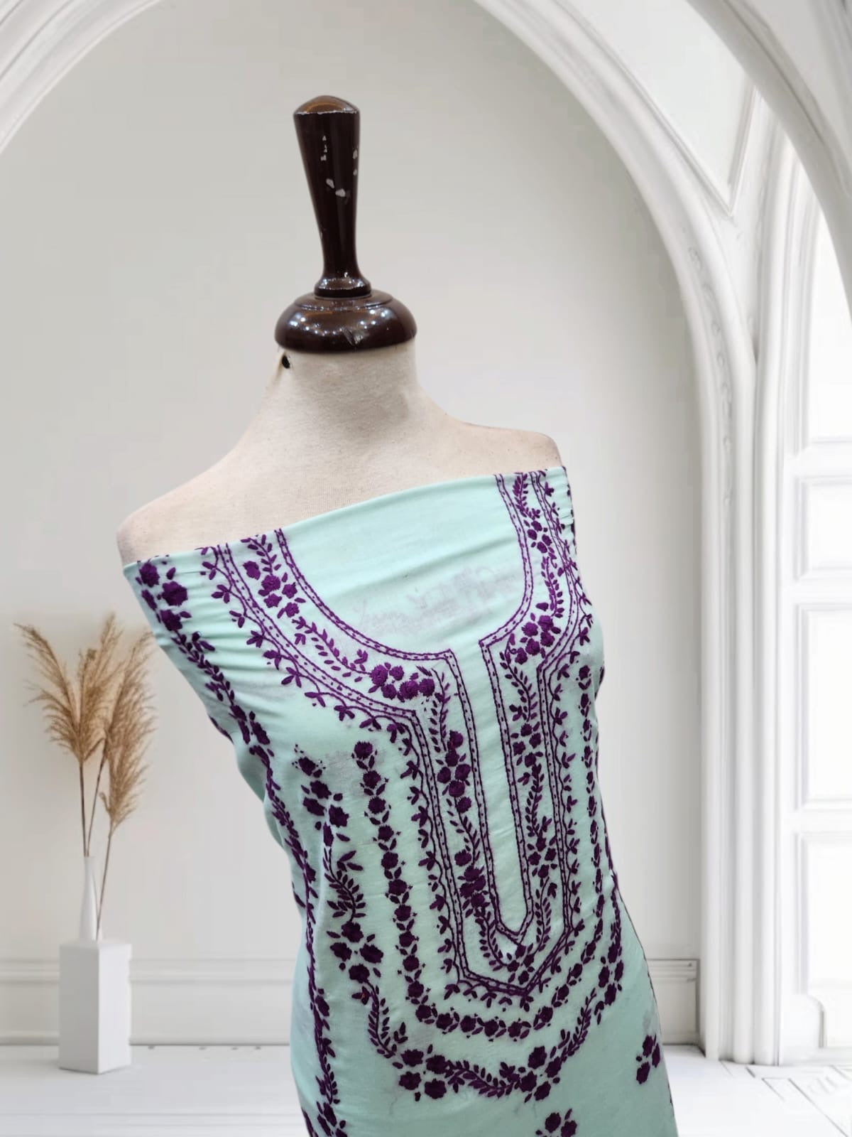 Lawn hand Embroidered Shirt