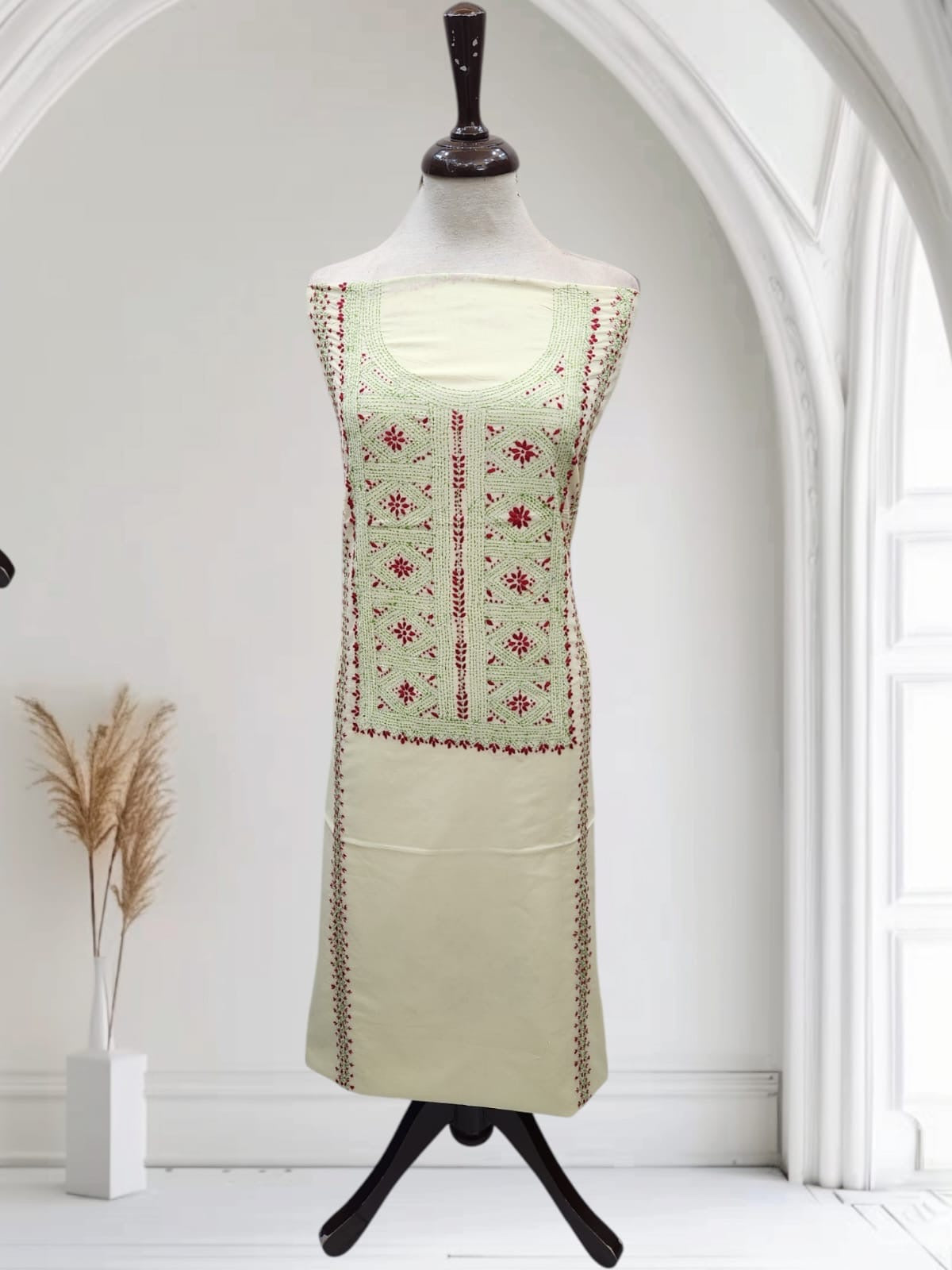 Kaccha tanka lawn shirt