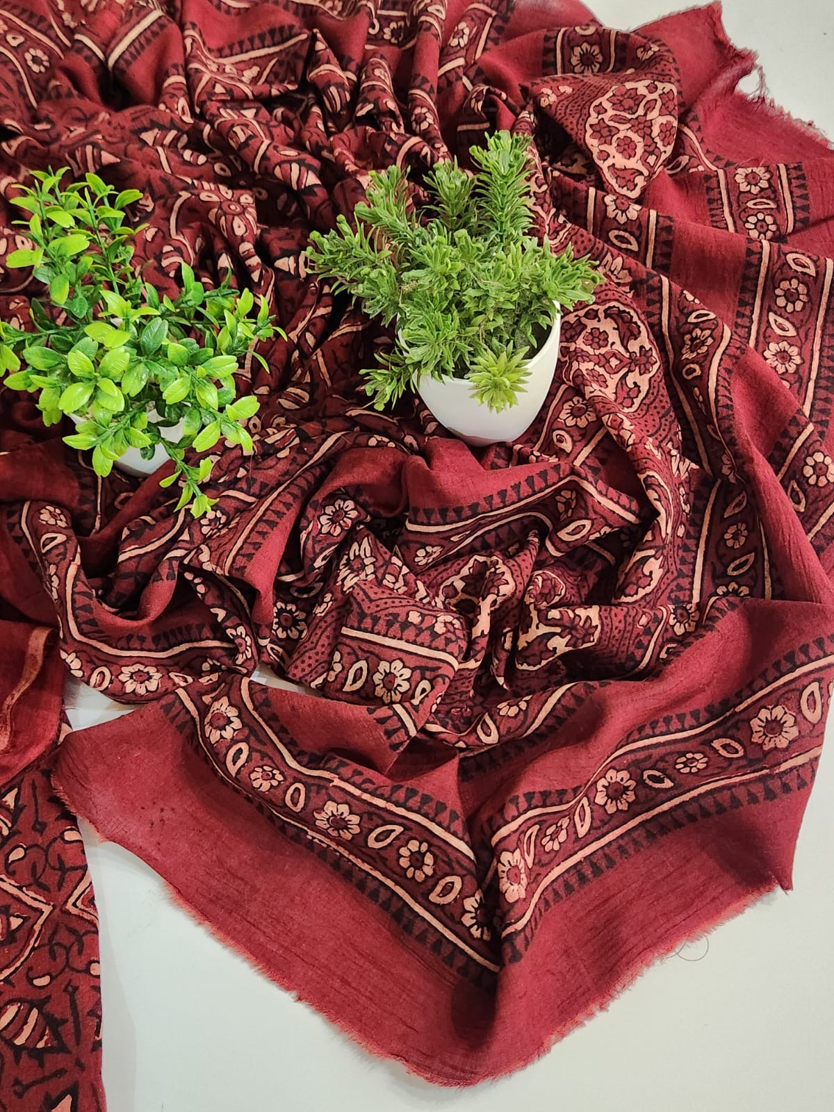 Lawn natural dyed 2pc