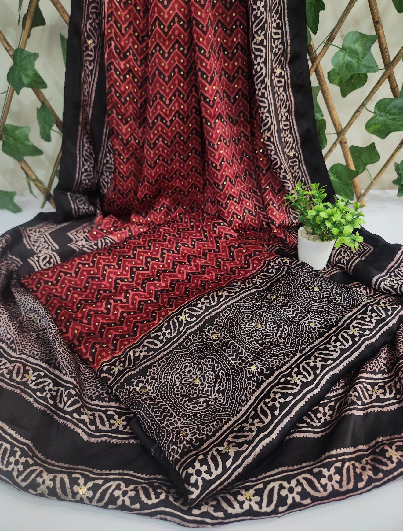 Premium Shahmooz silk