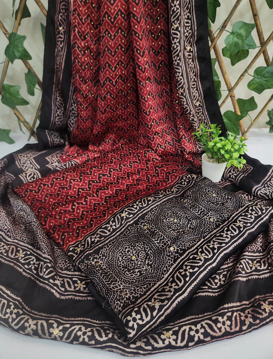 Premium Shahmooz silk