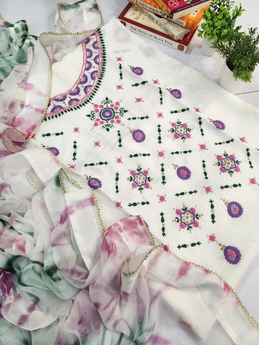 Premium Raw silk 3pc (advance payment)