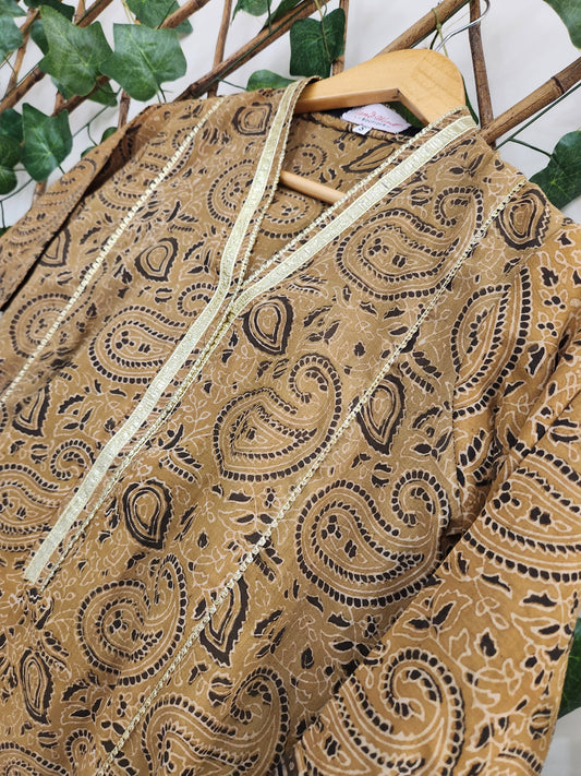 Stitched lawn shirt size Large (advance payment)