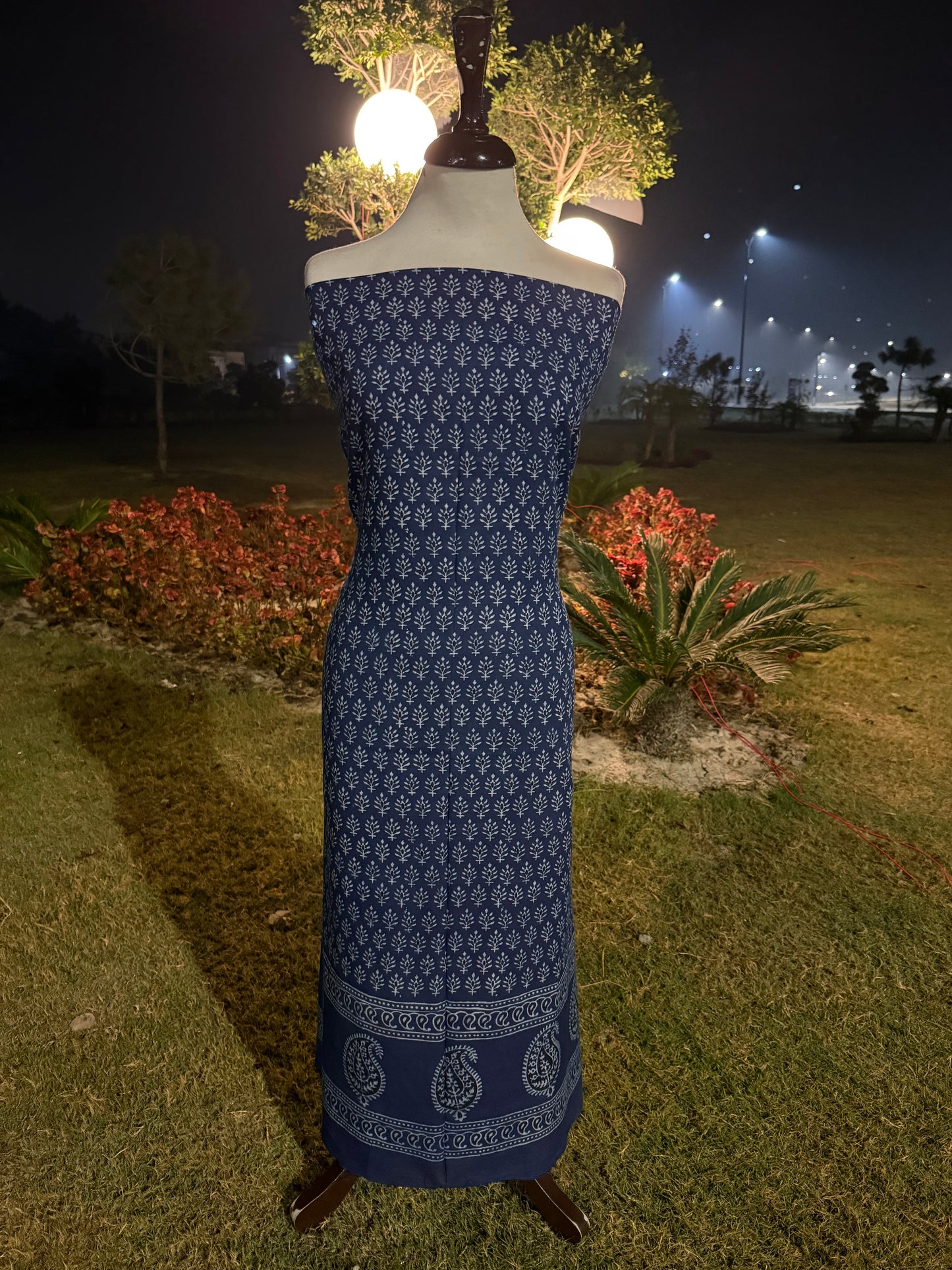 Lawn Natural dyed shirt and dupatta