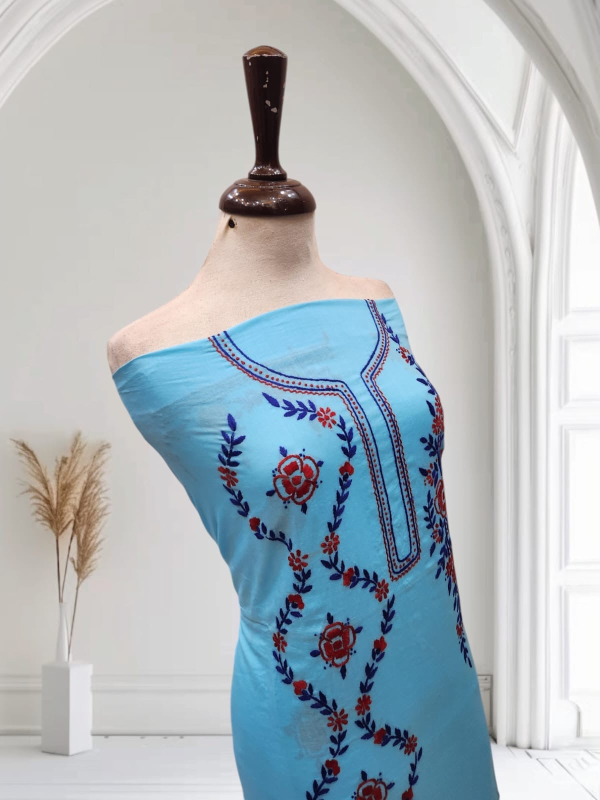 Lawn hand embroidered budget shirt