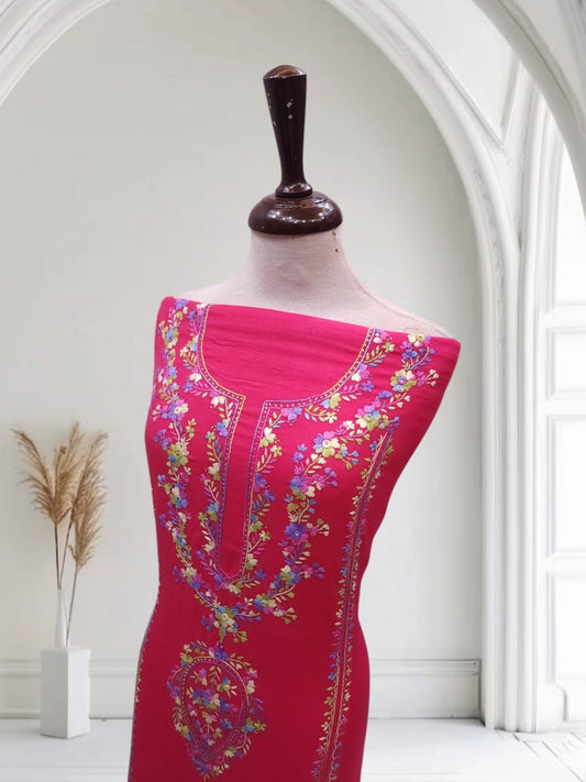 Premium 2pc marina Tarkashi hand embroidered suit