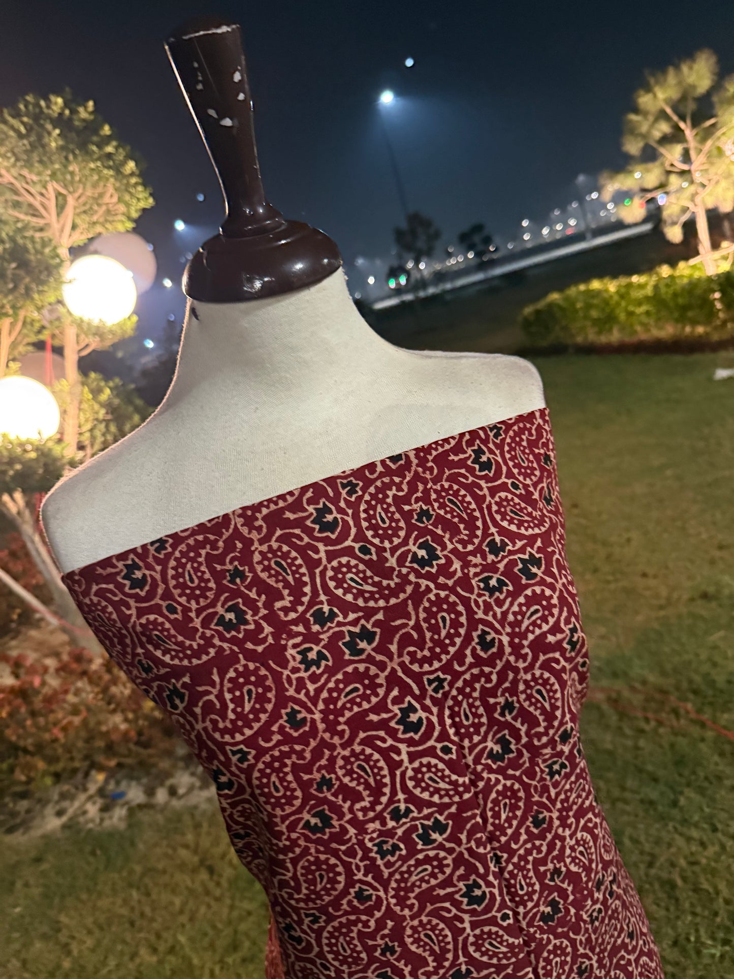 Lawn Natural dyed shirt and dupatta