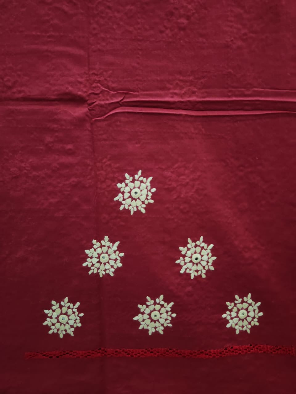 Tarkashi lawn hand embroidered shirt