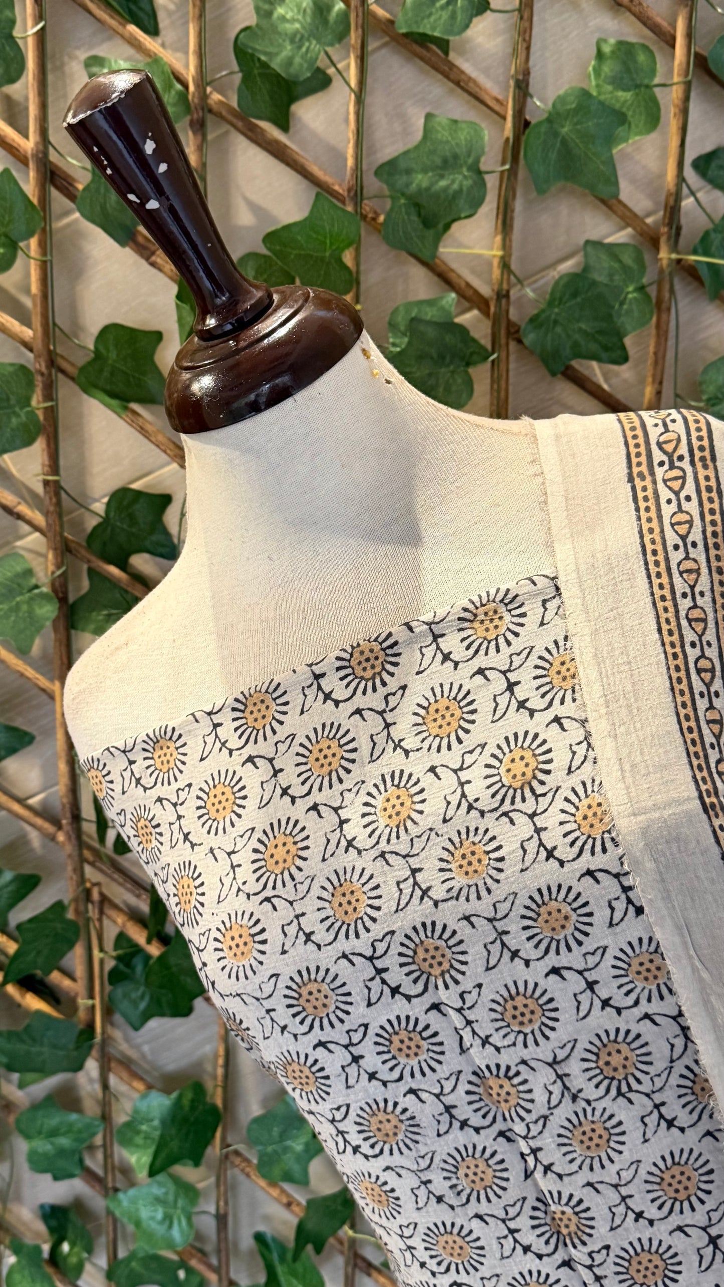 Lawn Natural dyed shirt and dupatta