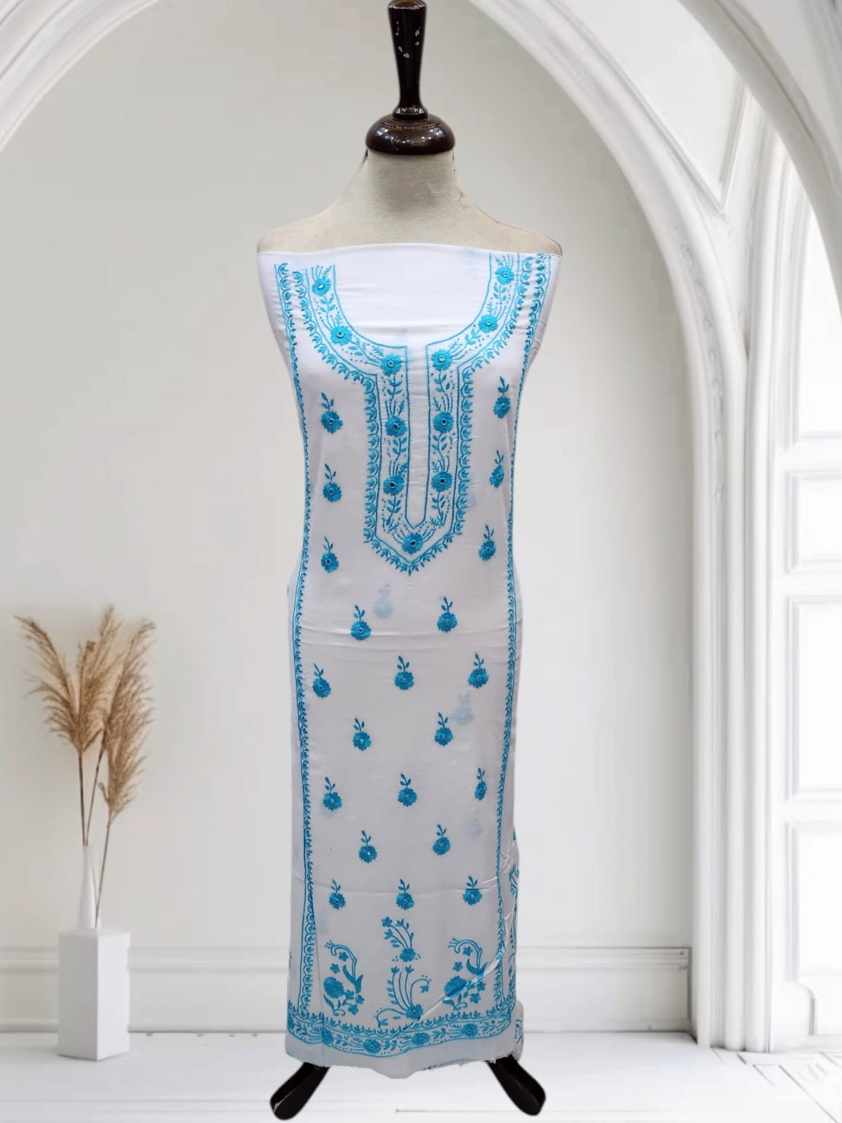 Most demanding lawn hand embroidered shirt