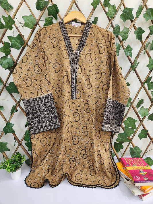 Lawn Stitched Shirt size Medium