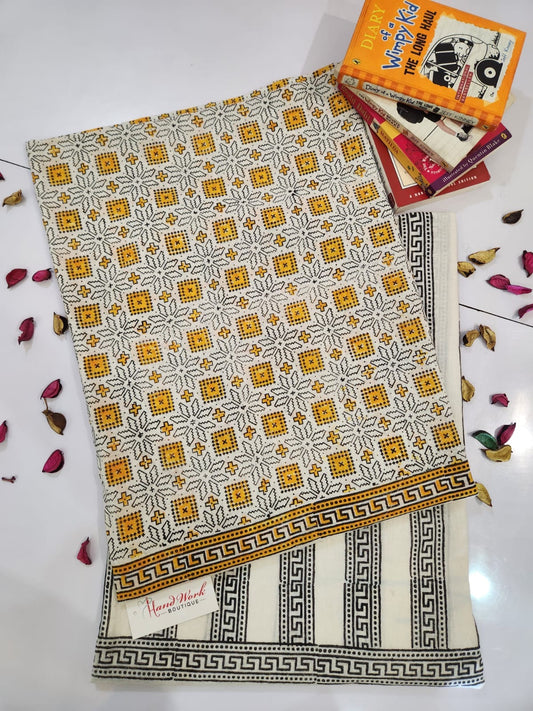 Block Print Shirt and Trouser