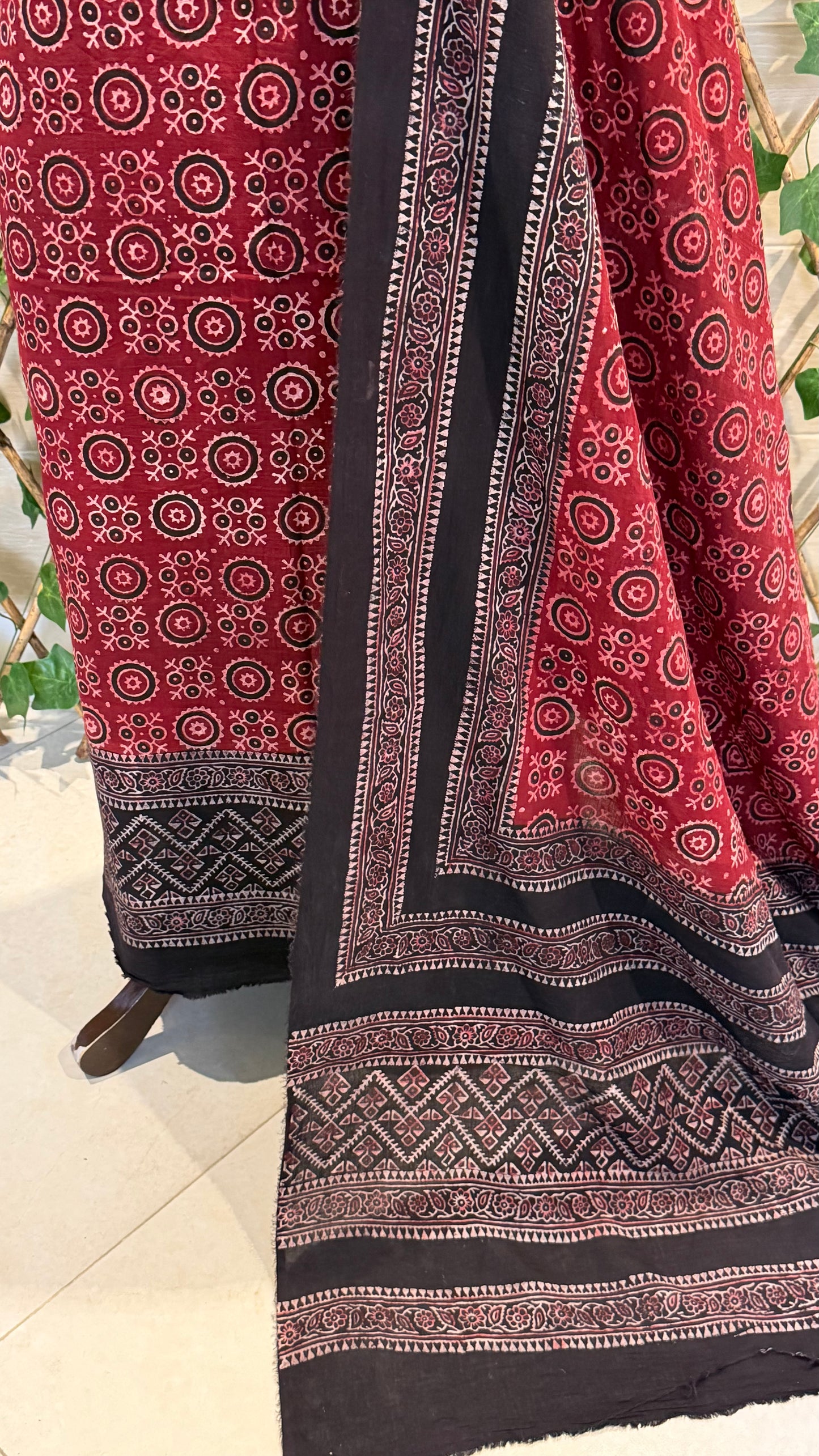 Lawn Natural dyed Shirt and Dupatta
