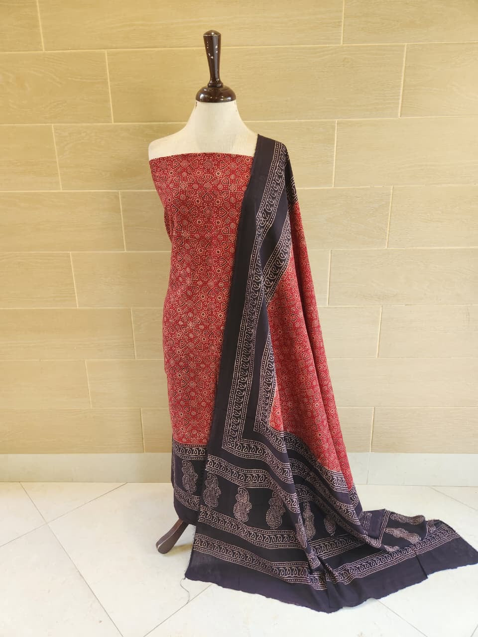 Lawn Natural Dyed Shirt and Dupatta
