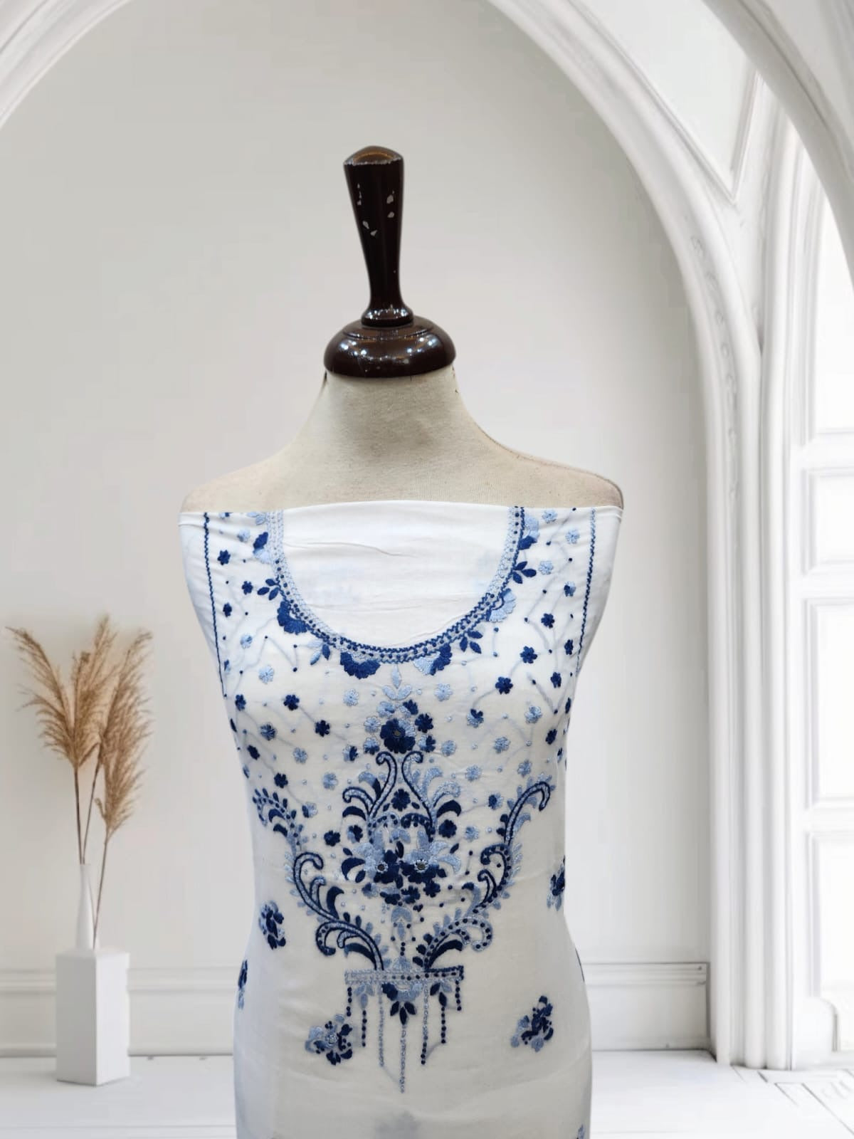 Premium Design Lawn hand embroidered shirt