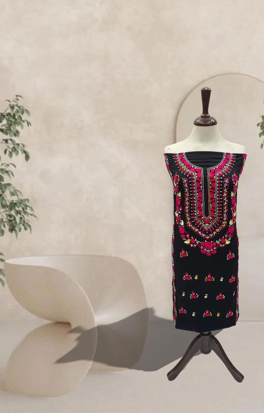 Black Beauty Heavy Hand Embroidered Shirt