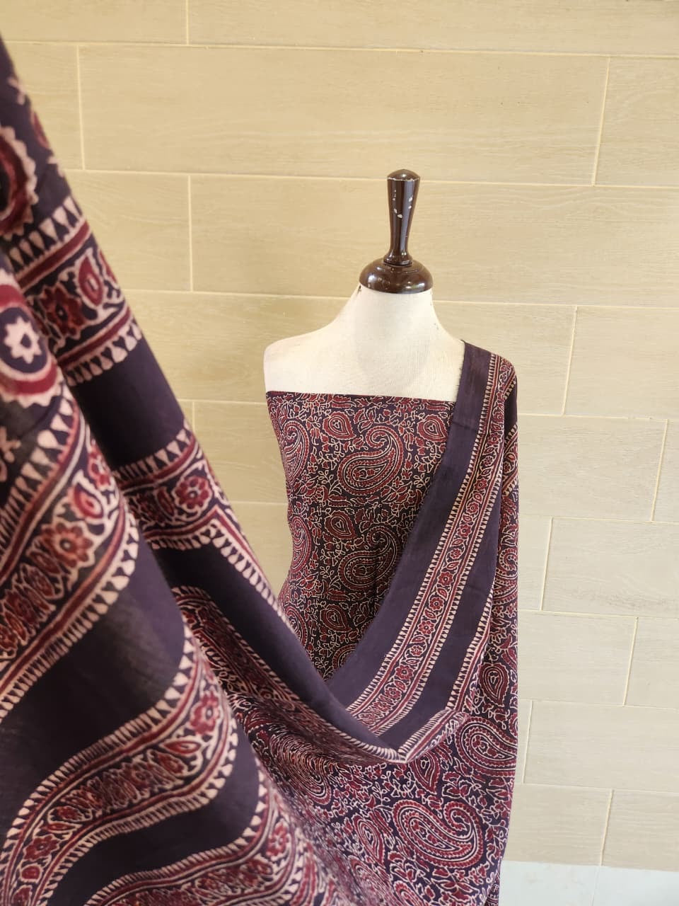 Lawn Natural dyed shirt and Dupatta