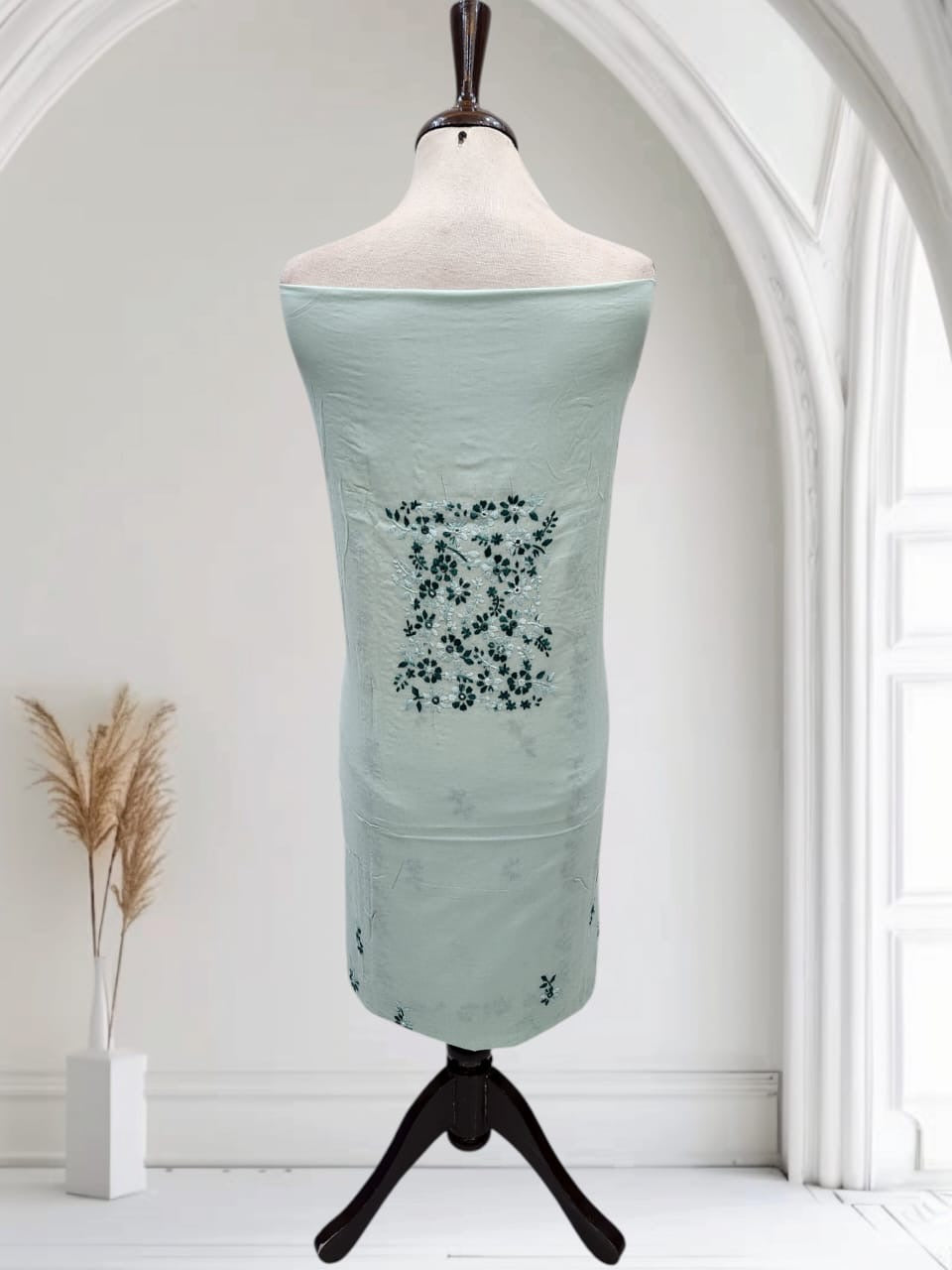 Tarkashi lawn Hand embroidered shirt