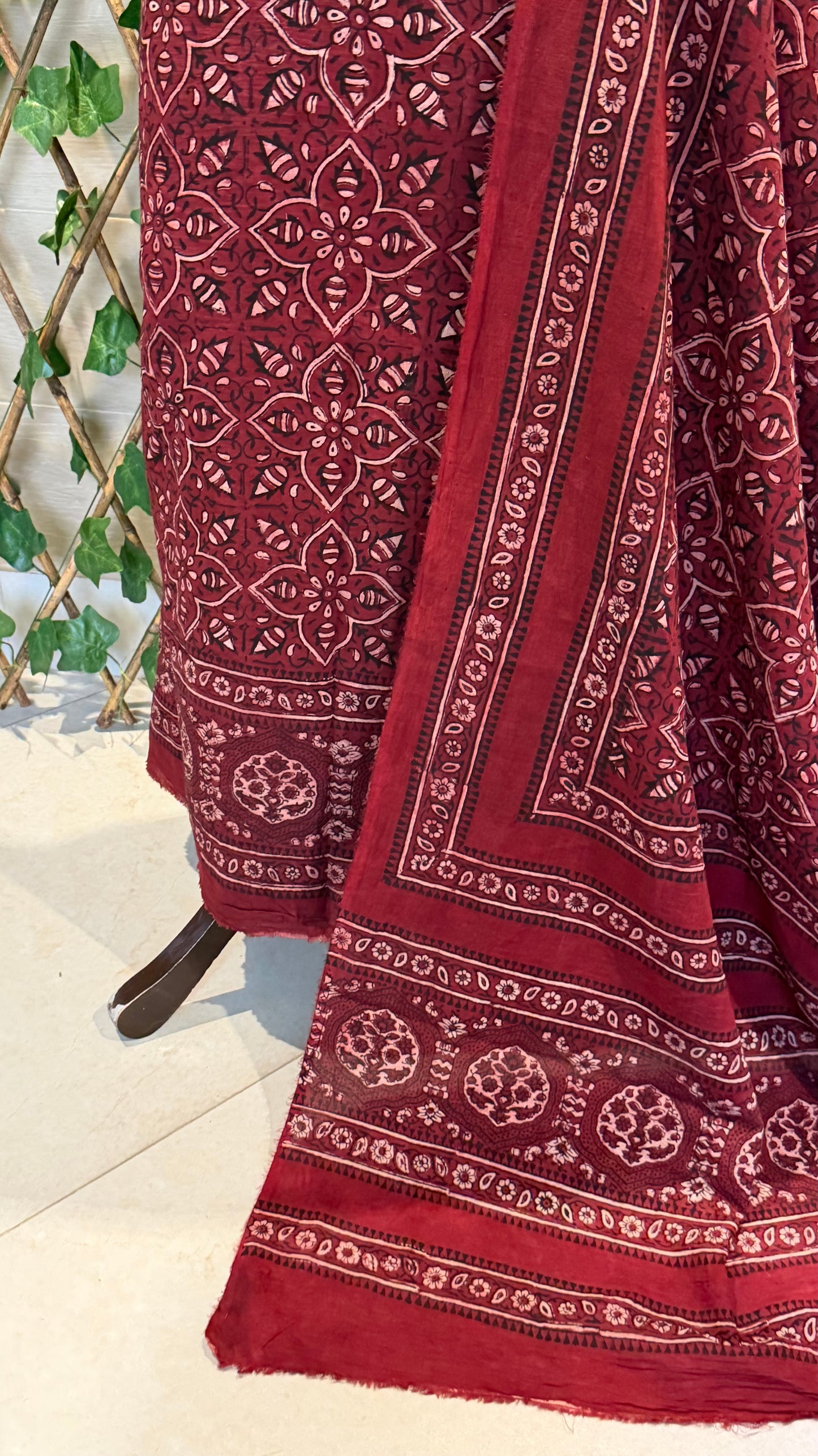Lawn Natural dyed Shirt and dupatta