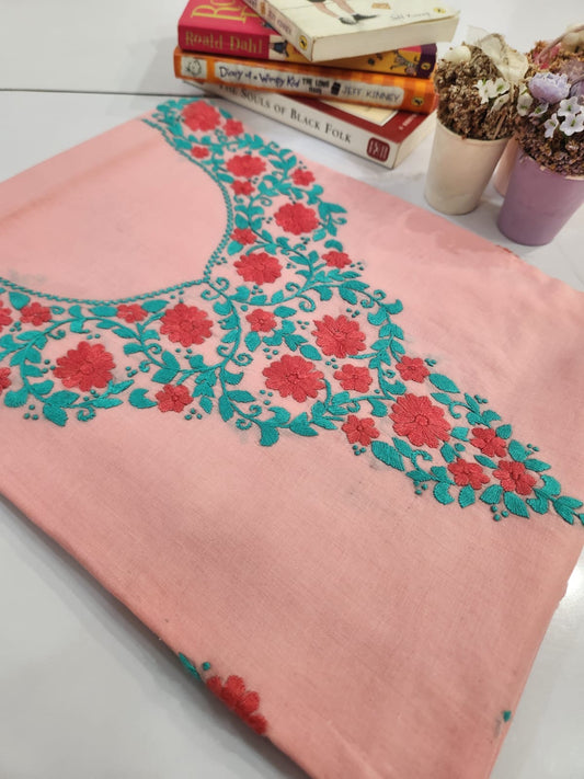 Lawn hand Embroidered shirt