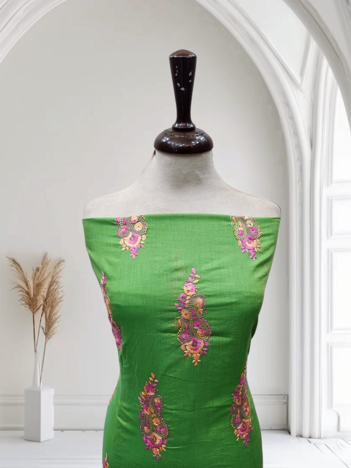 Branded Lawn hand embroidered shirt