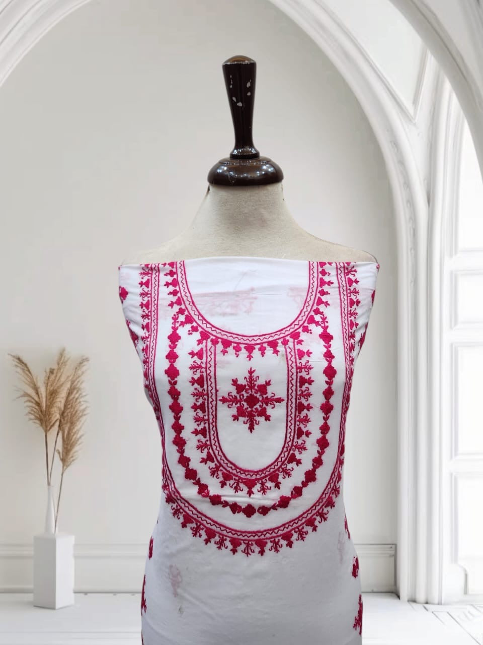 Gull E Sitta Lawn hand embroidered shirt