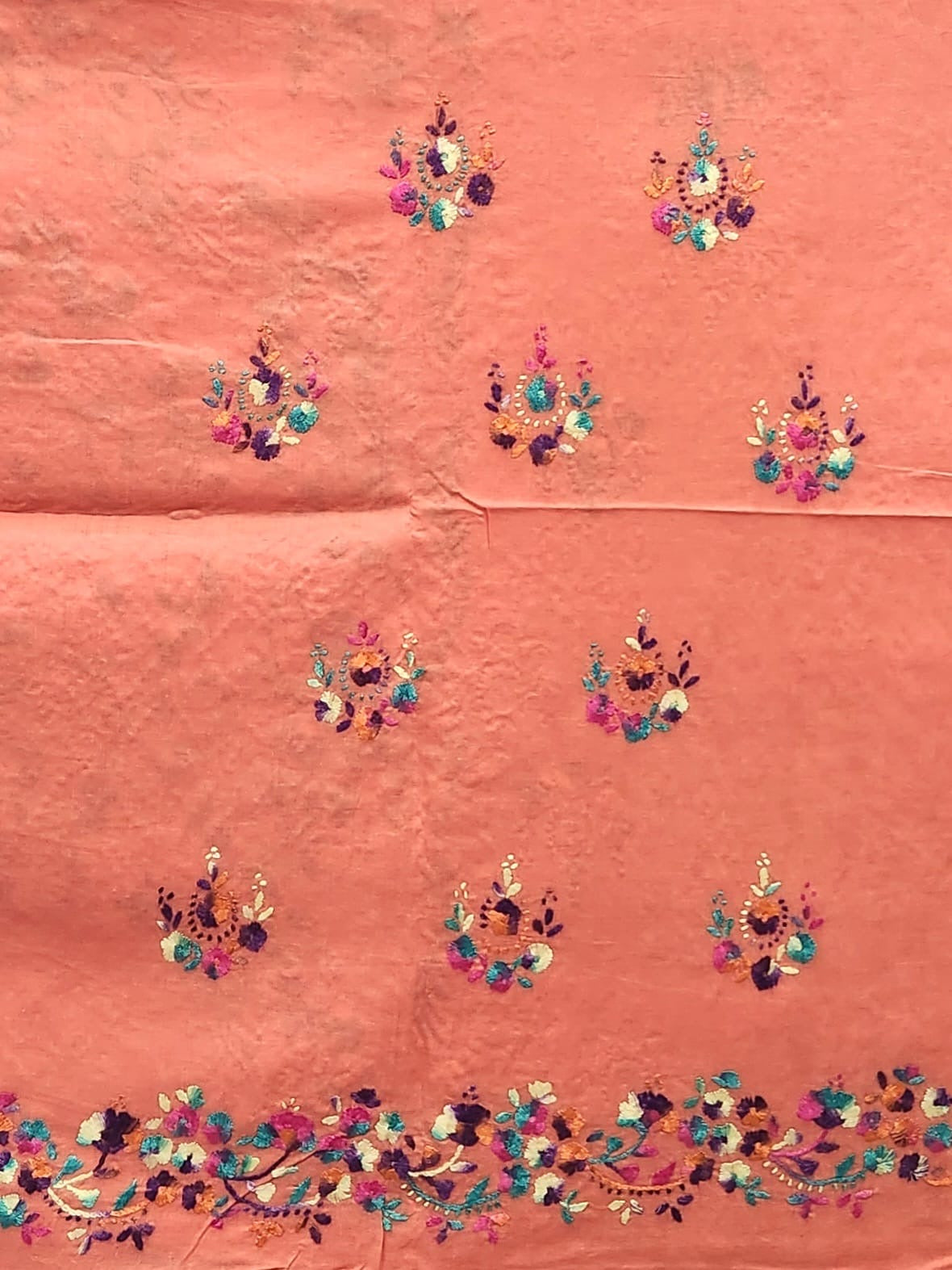 Most awaited lawn hand embroidered shirt
