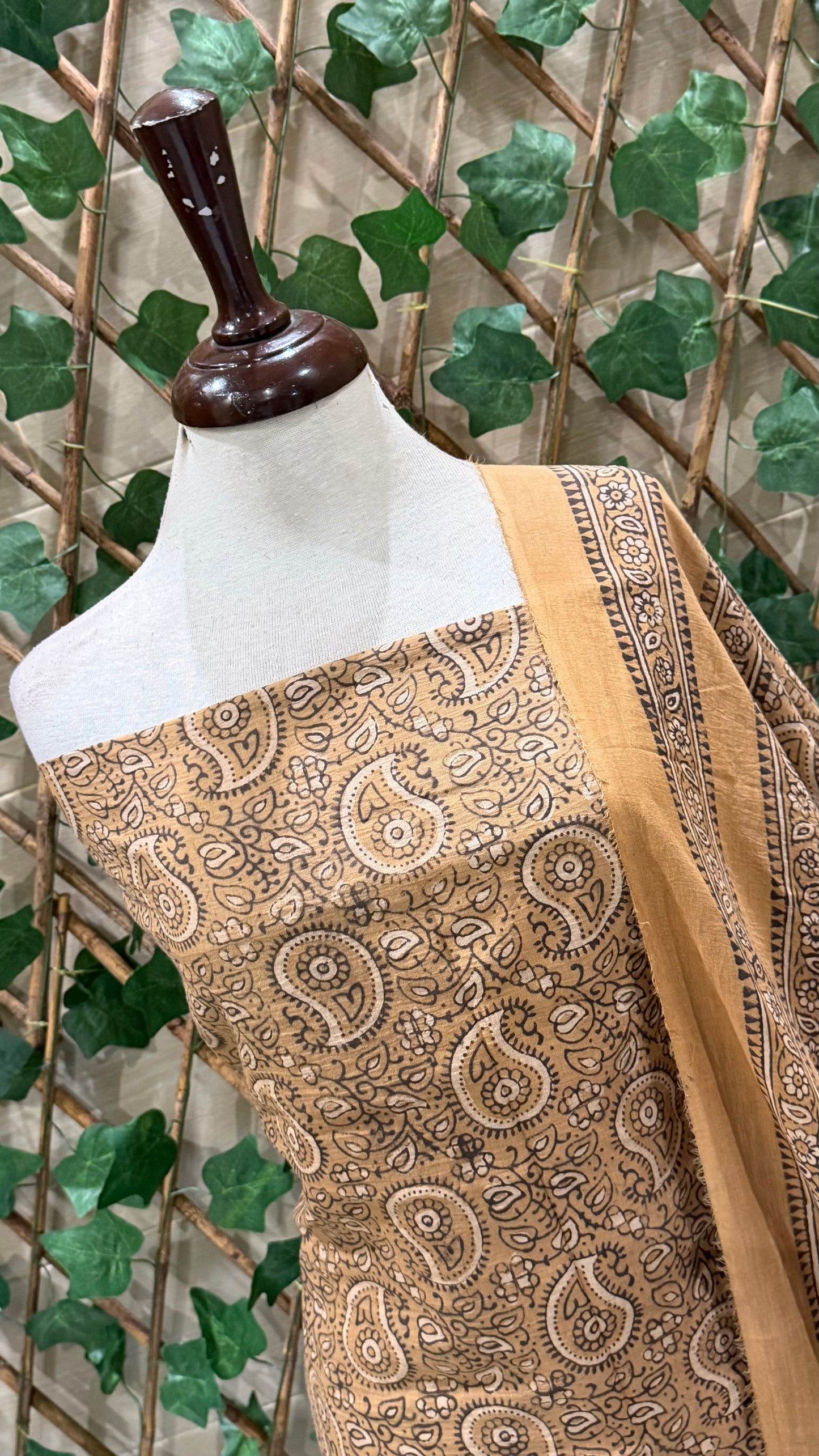 Lawn Natural dyed shirt and dupatta