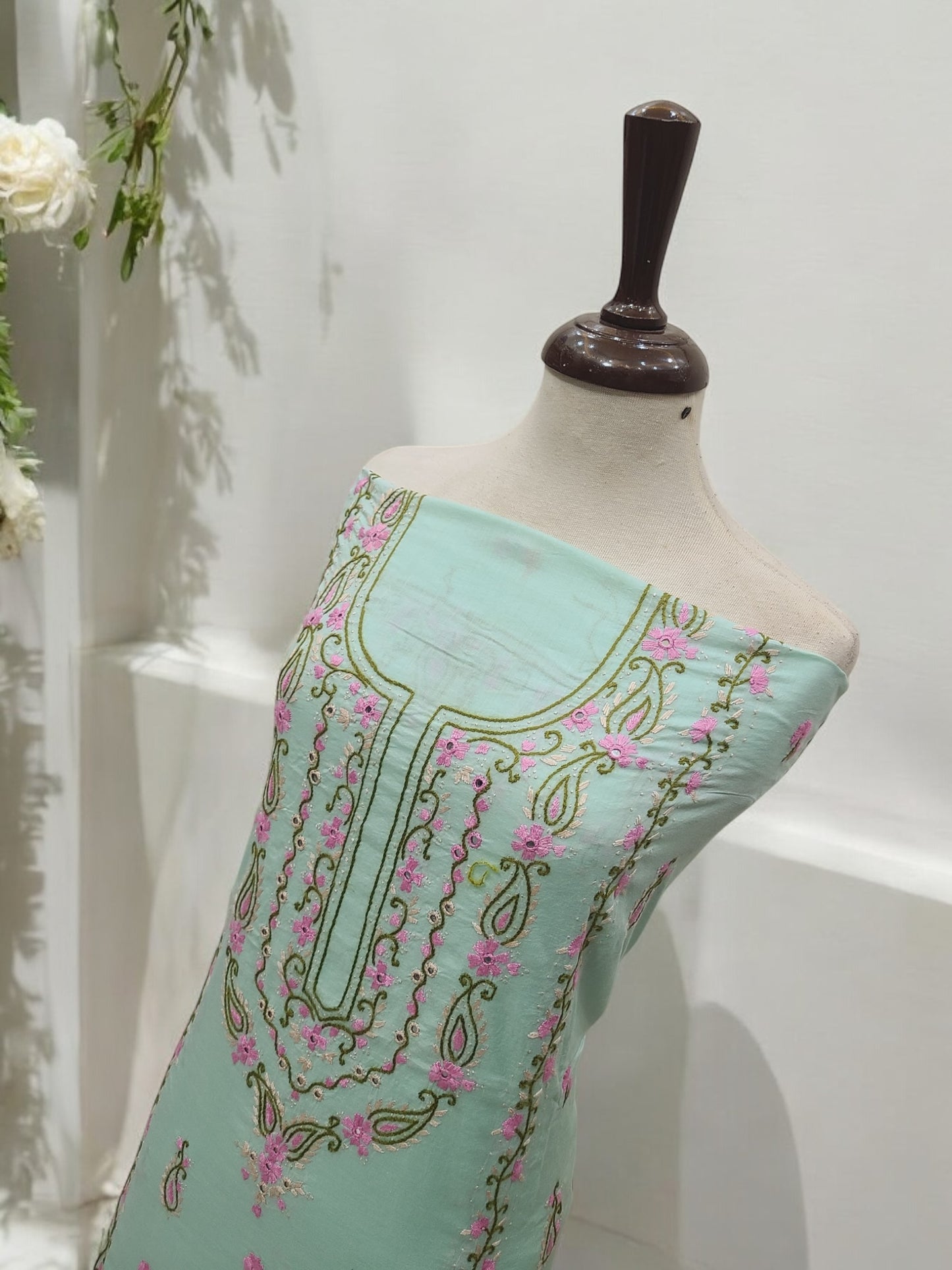 Paisley Hand Embroidered Shirt