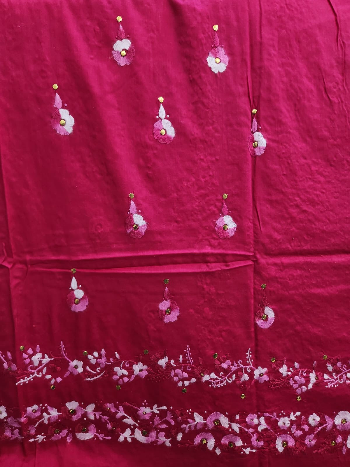 Premium Lawn thread work & Mukesh