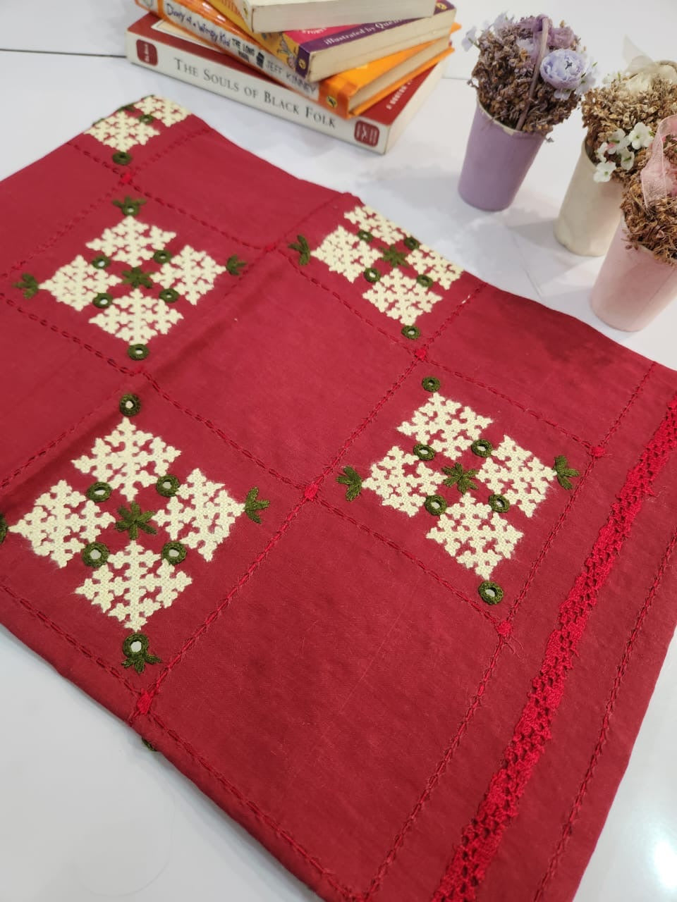 Tarkashi Lawn hand Embroidered shirt