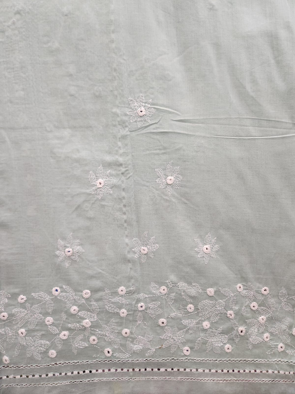 Tarkashi lawn hand Embroidered shirt