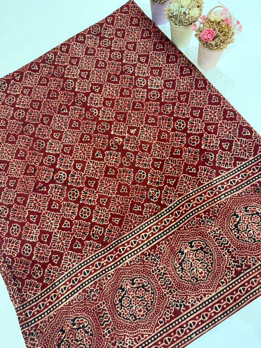 Maroon Lawn organic dyed shirt