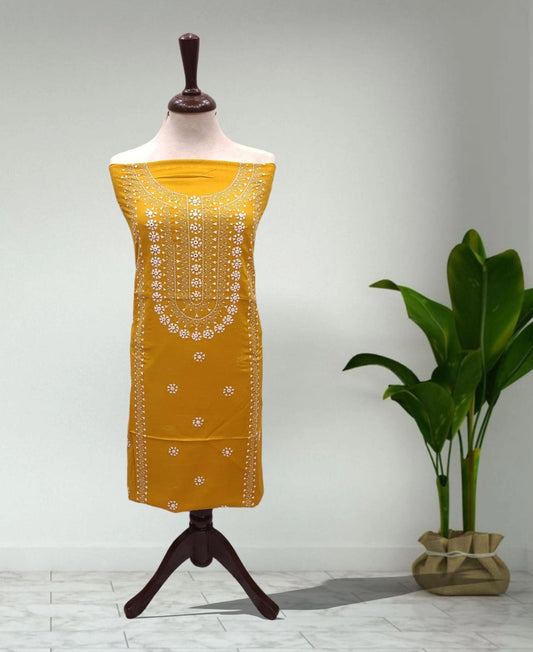 Guddi Tanka Hand Embroidered Lawn Shirt