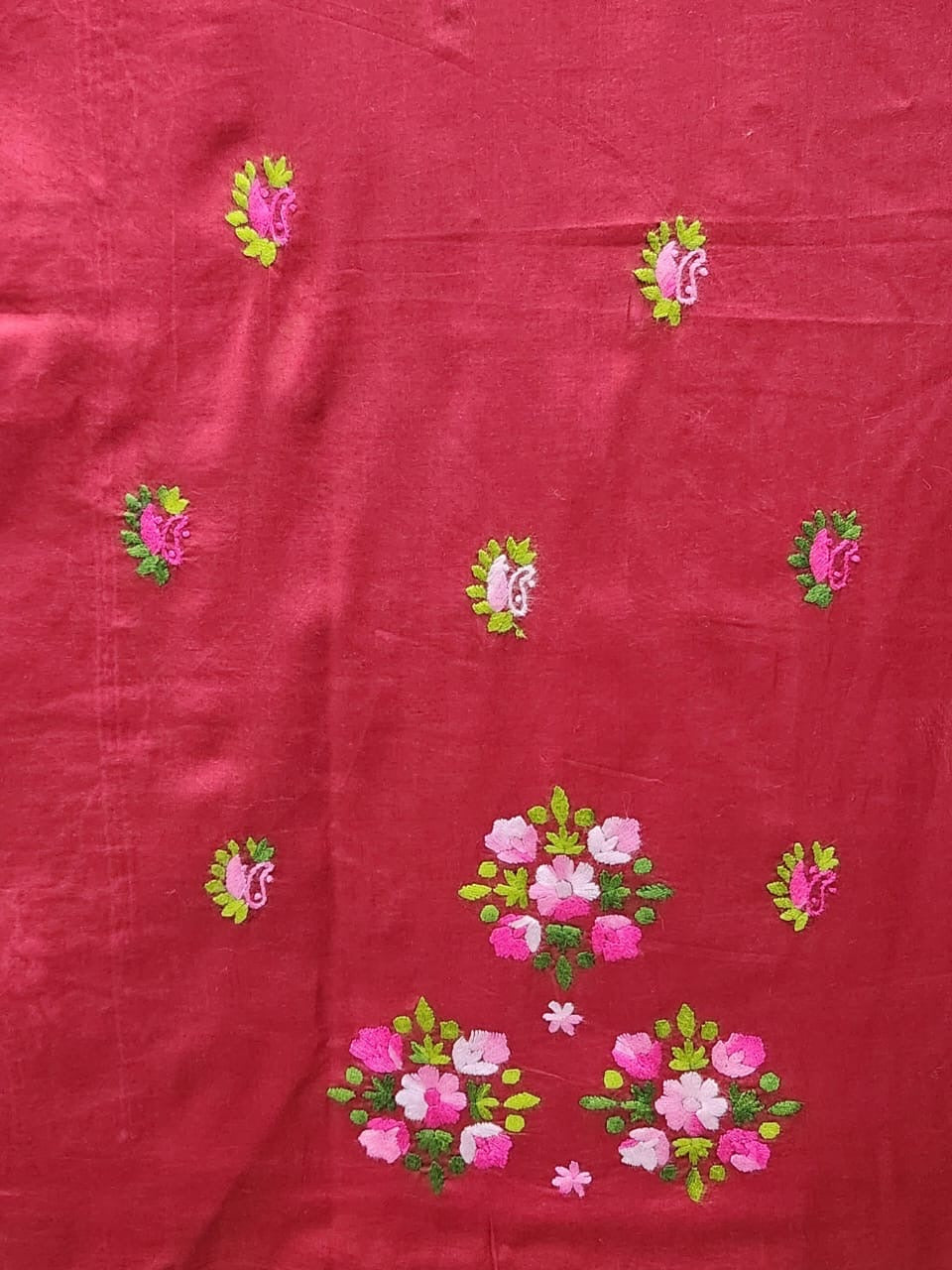 Premium lawn hand embroidered shirt