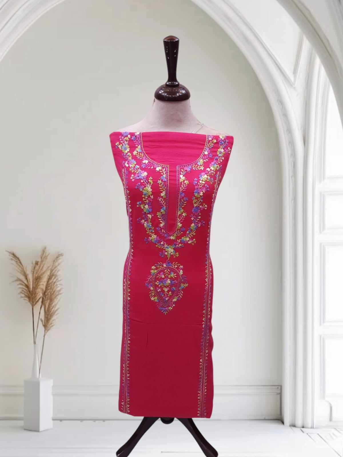 Premium 2pc marina Tarkashi hand embroidered suit