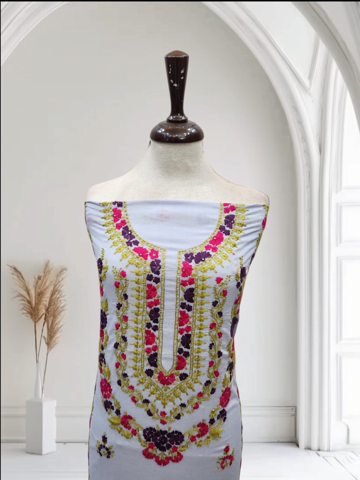 Lawn hand Embroidered exclusive shirt
