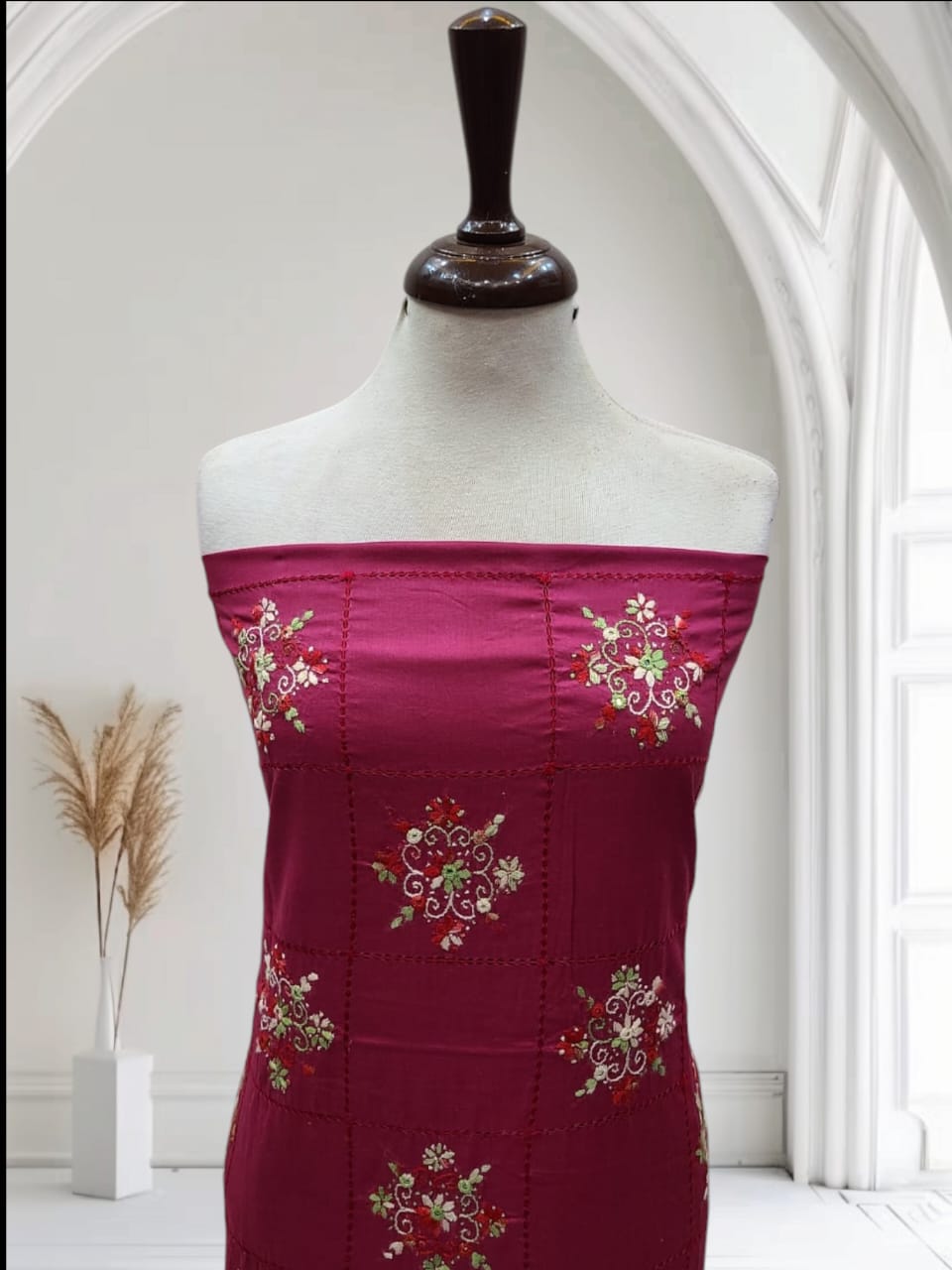 Tarkashi Box Lawn Shirt