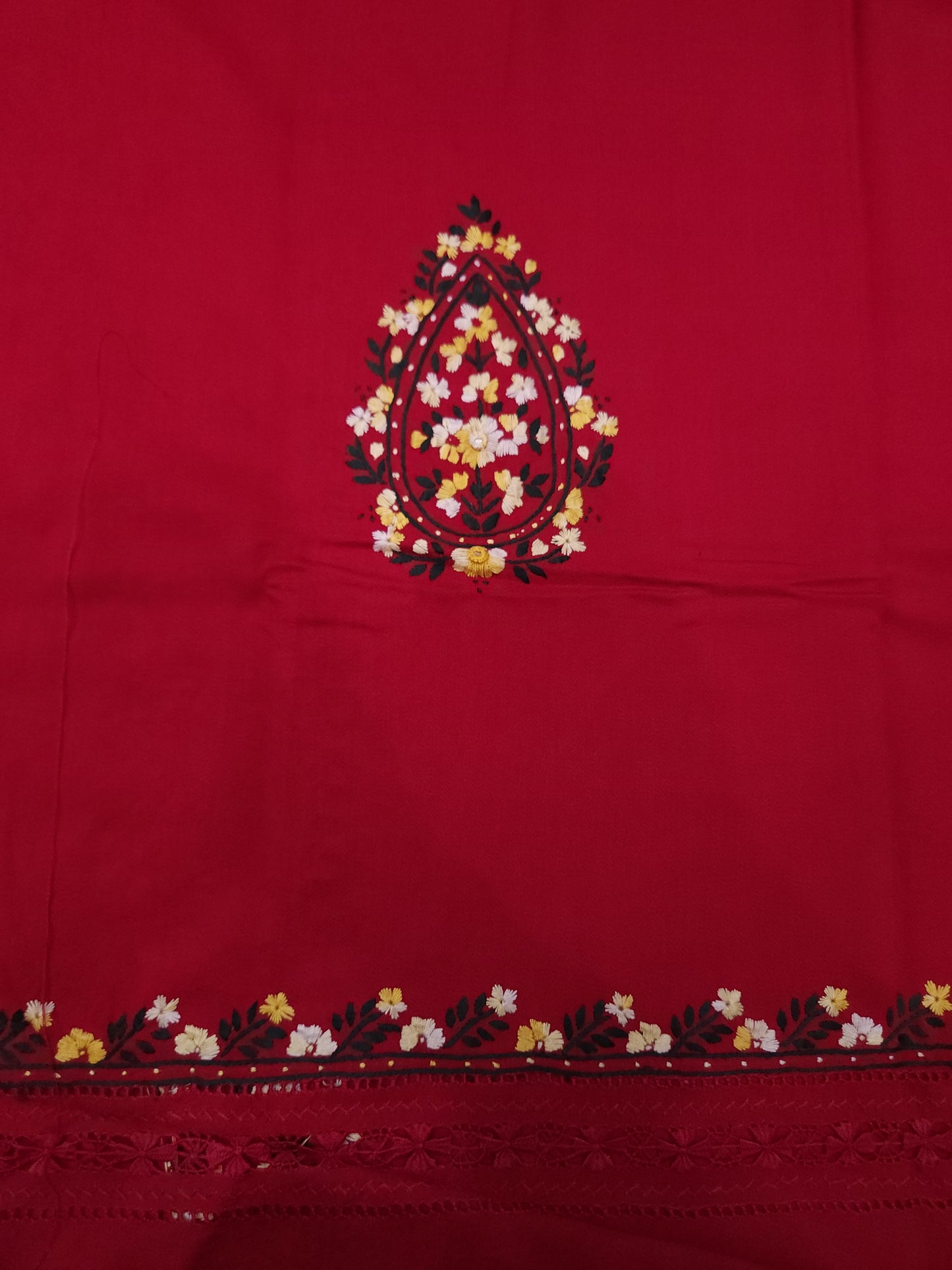 Maroon Marina Tarkashi shirt & trouser