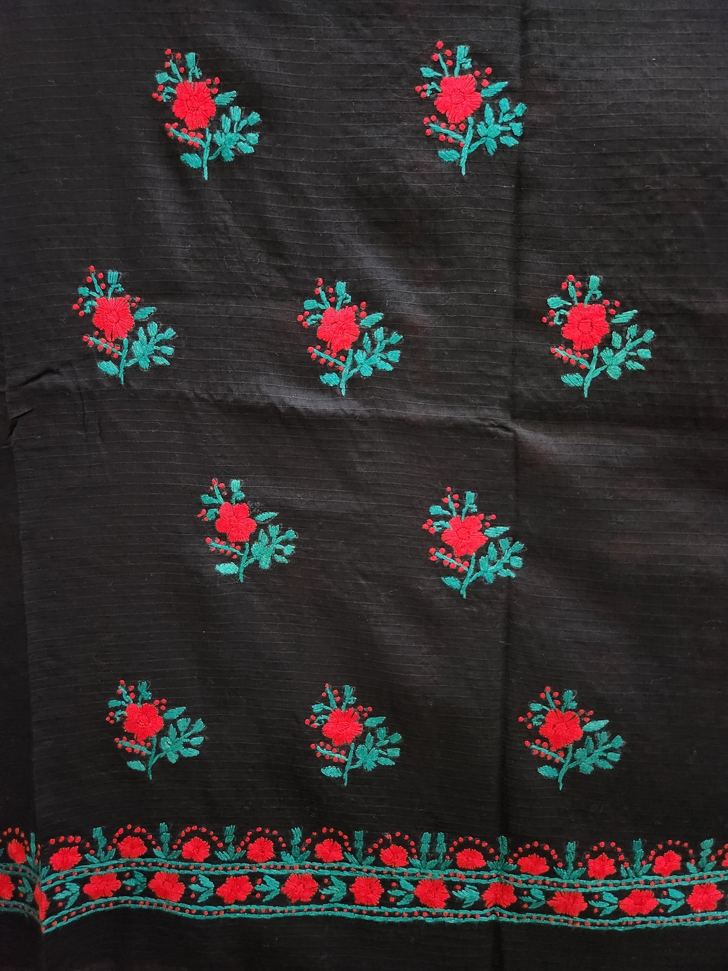 Doria lawn sale shirt hand embroidered