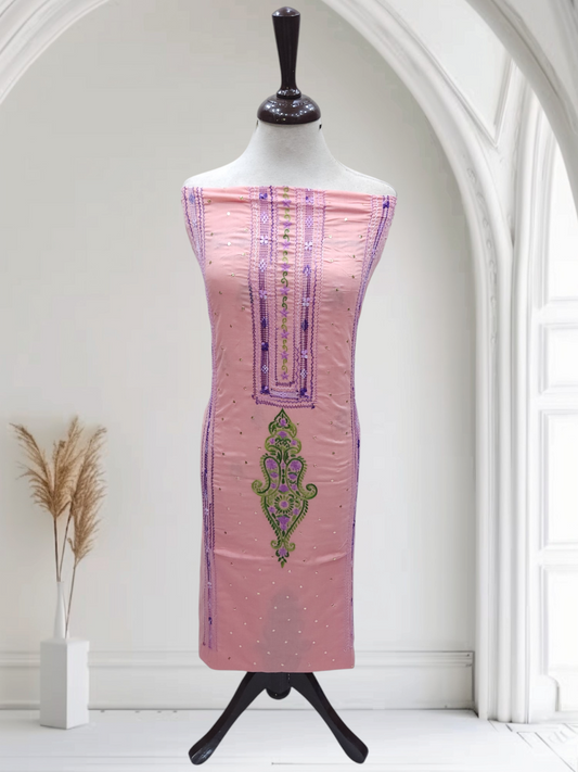 Pink Salty Shade Tarkashi Lawn Shirt